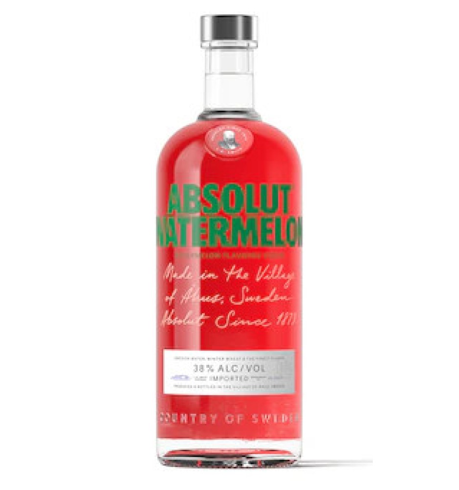 ABSOLUT WATERMELON VODKA 750CC