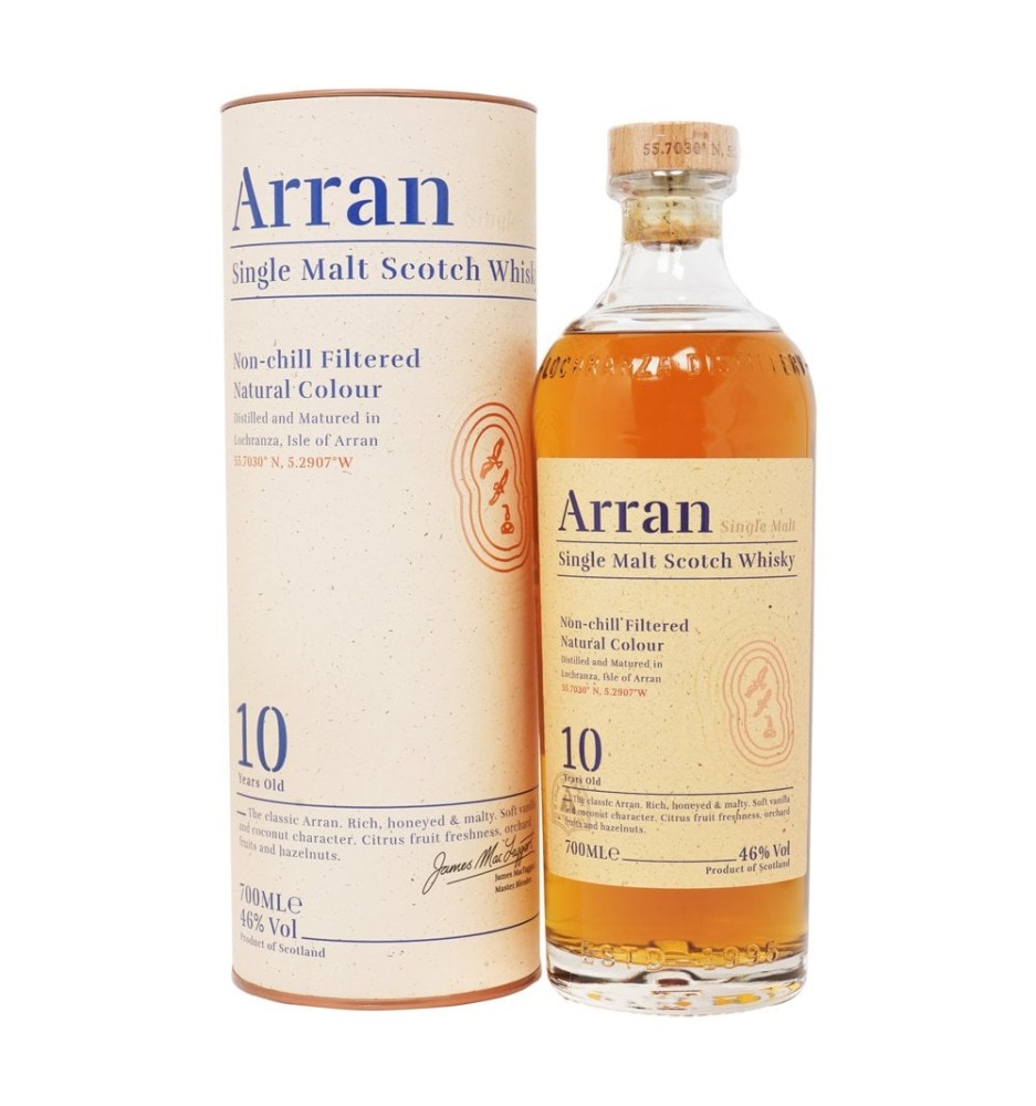ARRAN  10YE SINGLE MALT 700CC