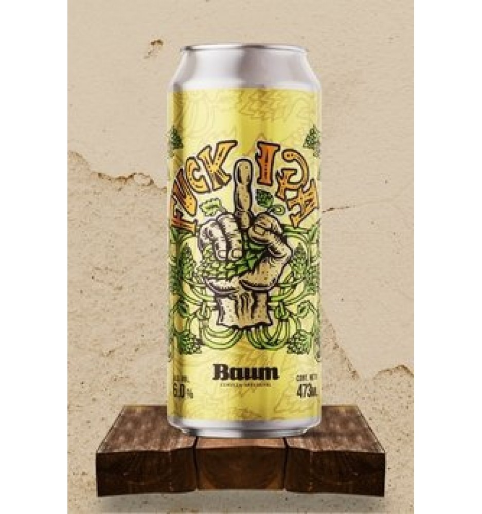 BAUM IPA  CERVEZA LATA 473CC