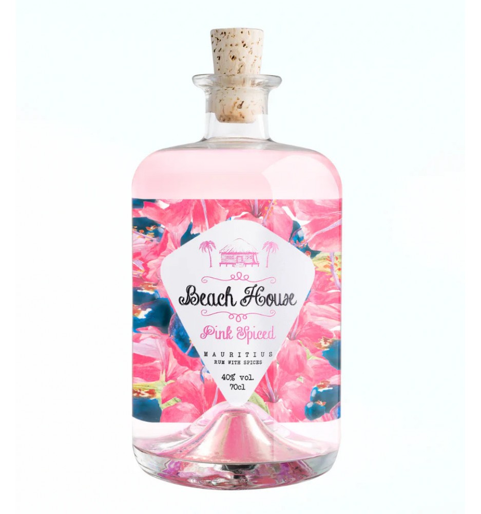 BEACH HOUSE PINK SPICED RHUM  750CC