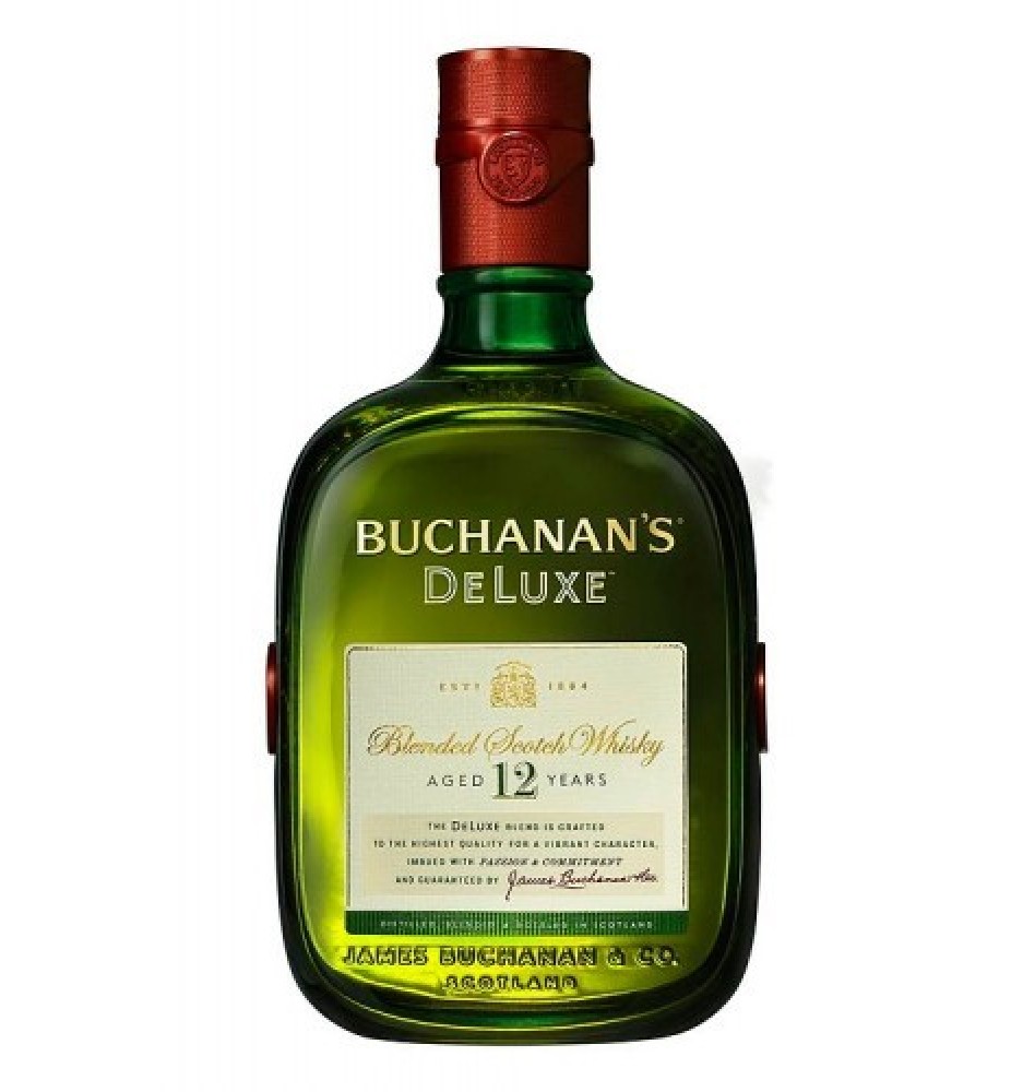 BUCHANANS BLENDED SCOTCH DELUXE 12 AÑOS 750CC