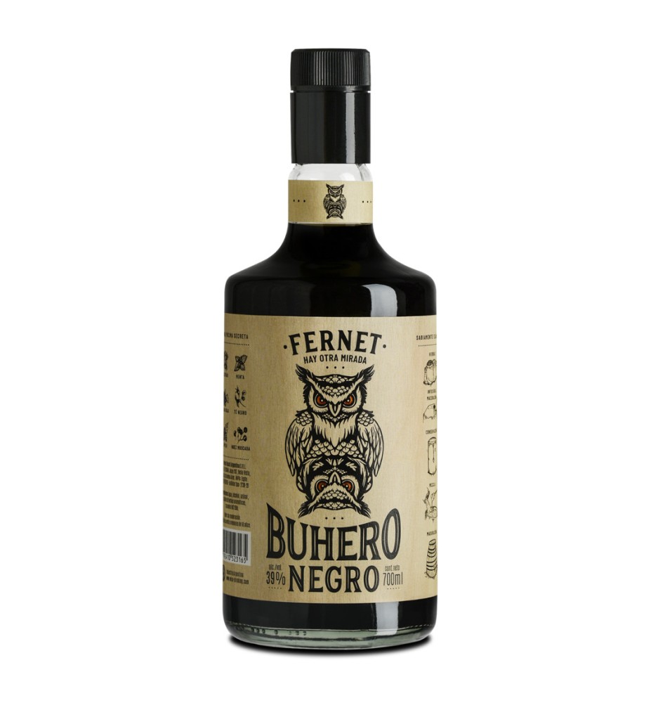 BUHERO NEGRO FERNET 700CC