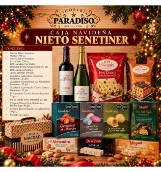CAJA NAVIDEÑA  PARADISO NIETO SENETINER