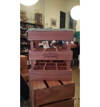 RUSTIC 6 BOTELLAS CAJON SIN SEPARADOR