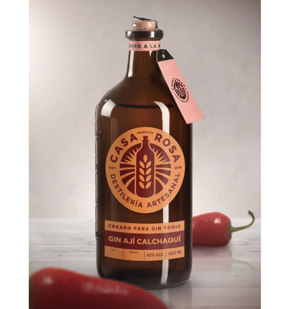 CASA ROSA CIRUELA BOMBON GIN 500CC