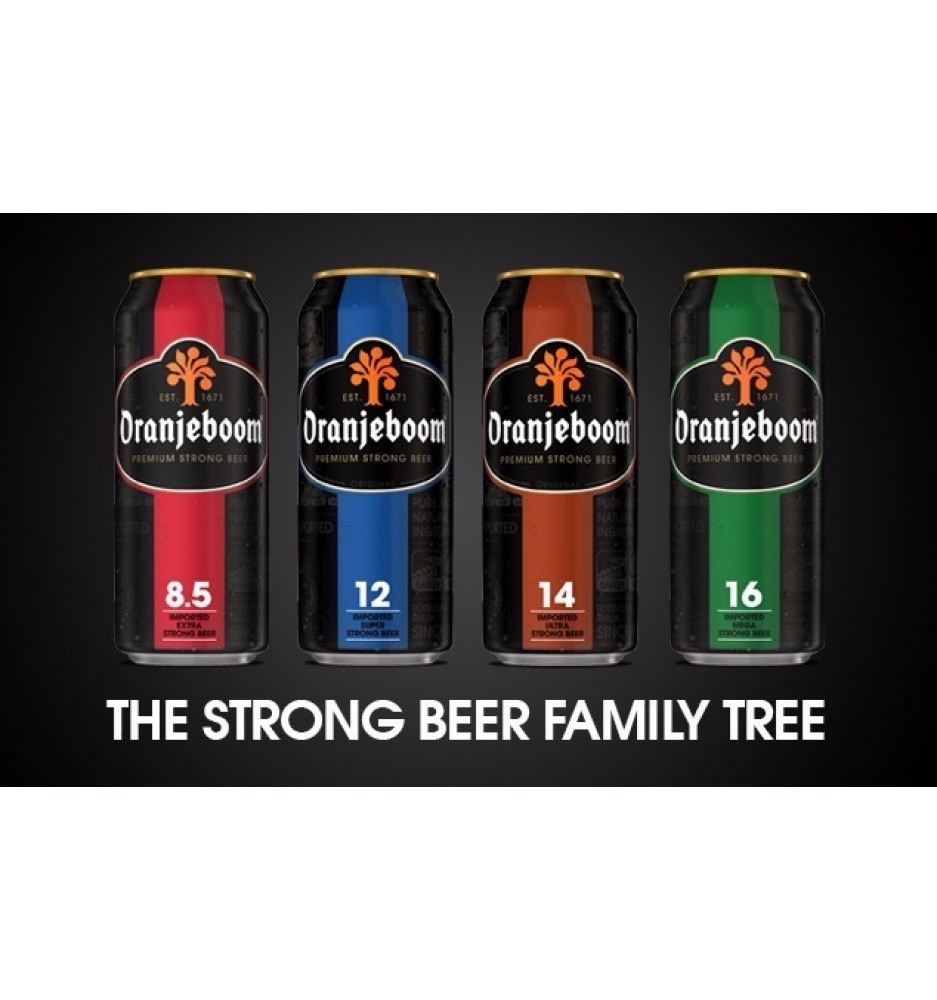 ORANJEBOOM SUPER STRONG 12° LATA 500CC