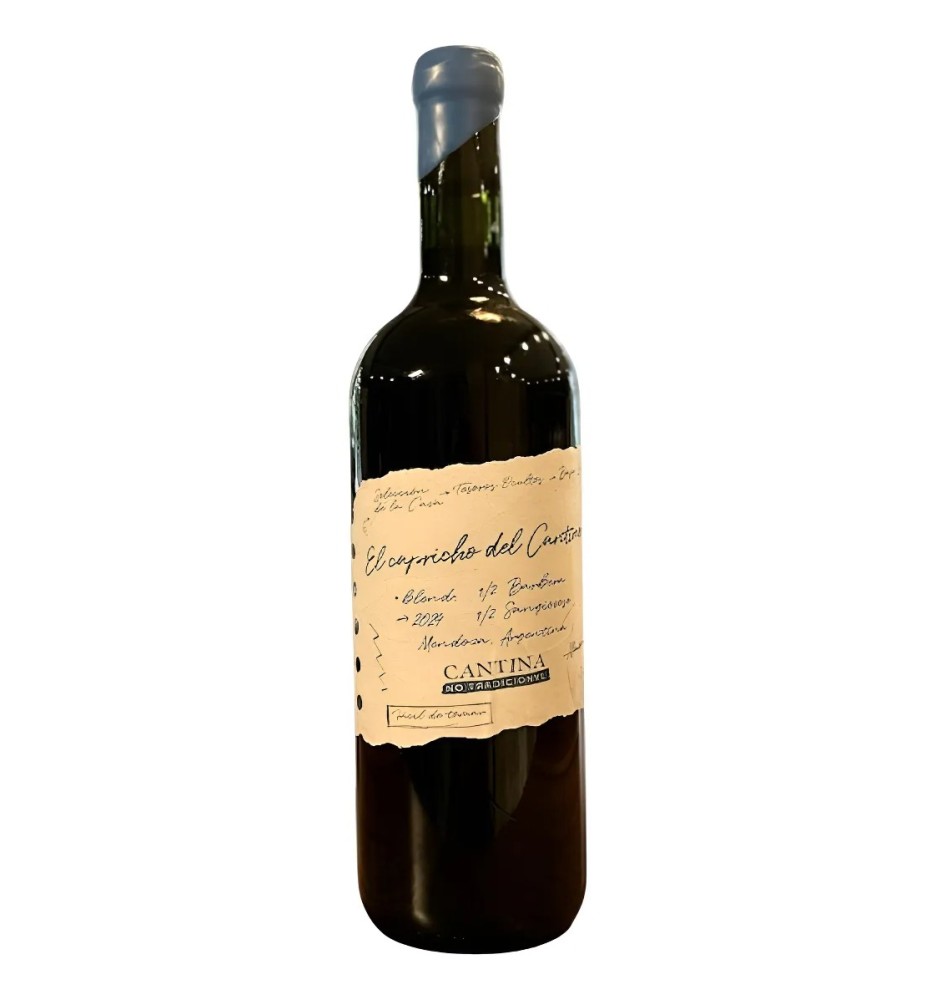 CANTINA NO TRADICIONAL EL CAPRICHO DEL CANTINERO BARBERA-SANGIOVESE 750CC