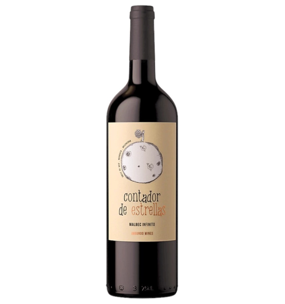 ABSURDO WINES CONTADOR DE ESTRELLAS MALBEC 750CC ABSURDO WINES CONTADOR DE ESTRELLAS MALBEC 750CC
