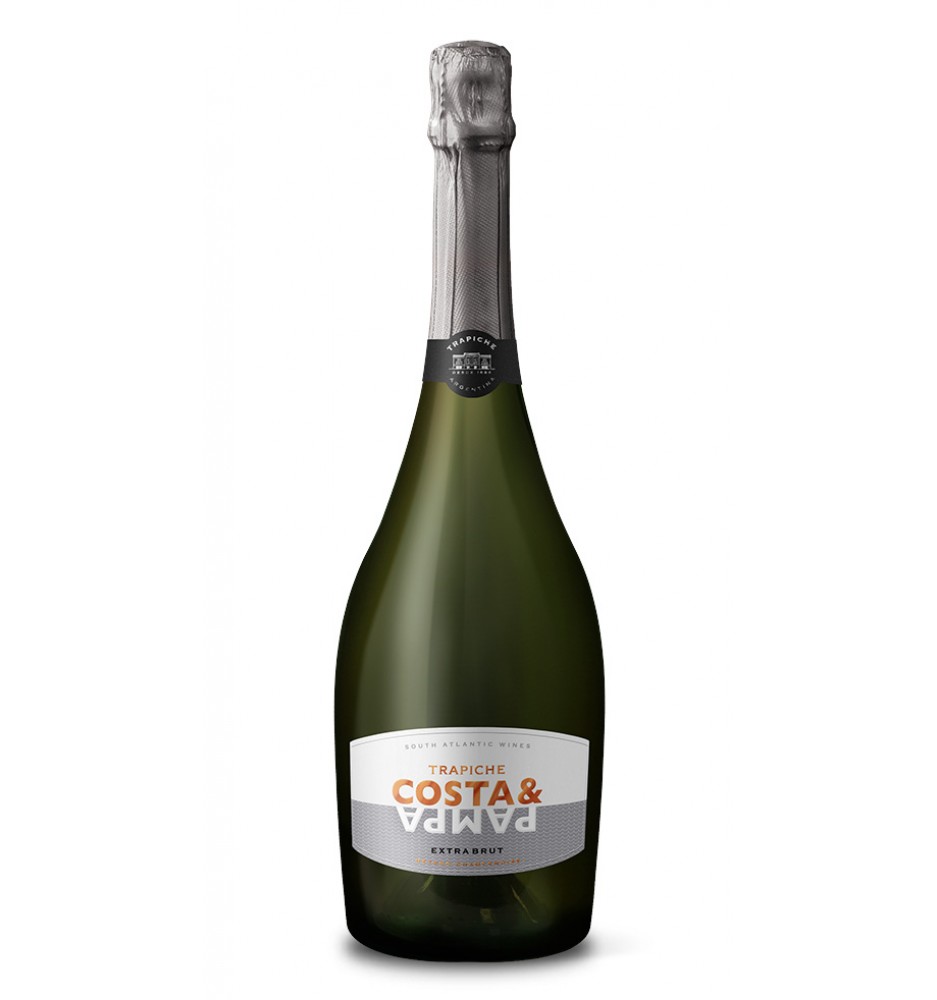 TRAPICHE COSTA Y PAMPA EXTRA BRUT ESPUMANTE  750CC