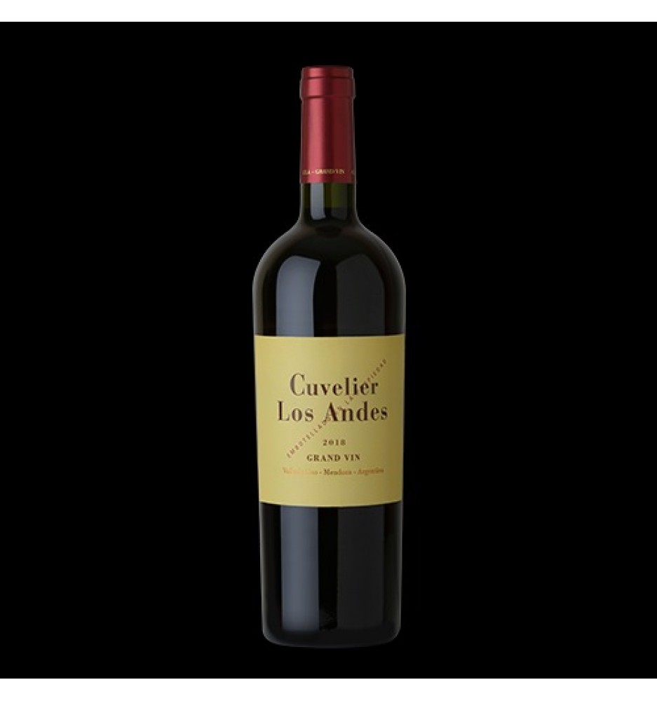 CUVELIER LOS ANDES GRAND VIN MALBEC 2018 750CC