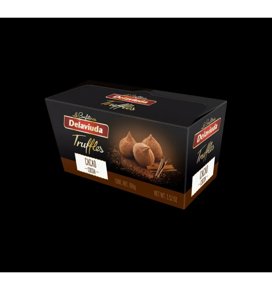 DE LA VIUDA TRUFAS CHOCOLATE 100GRS