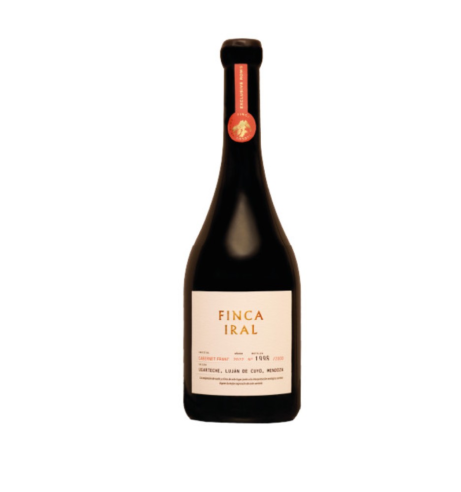 FINCA IRAL EXCLUSIVE ROWS CABERNET FRANC 750CC FINCA IRAL EXCLUSIVE ROWS CABERNET FRANC 750CC