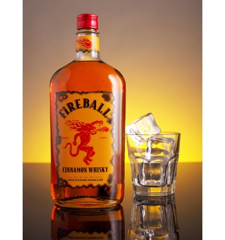 FIREBALL LICOR DE BOURBON CON CANELA 33° ALC. 750CC