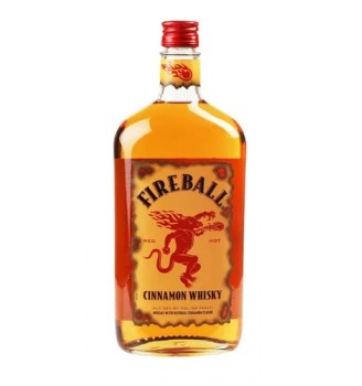 FIREBALL LICOR DE BOURBON CON CANELA 33° ALC. 750CC