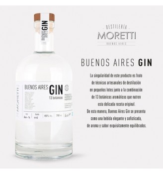 BUENOS AIRES LONDON GIN 750CC
