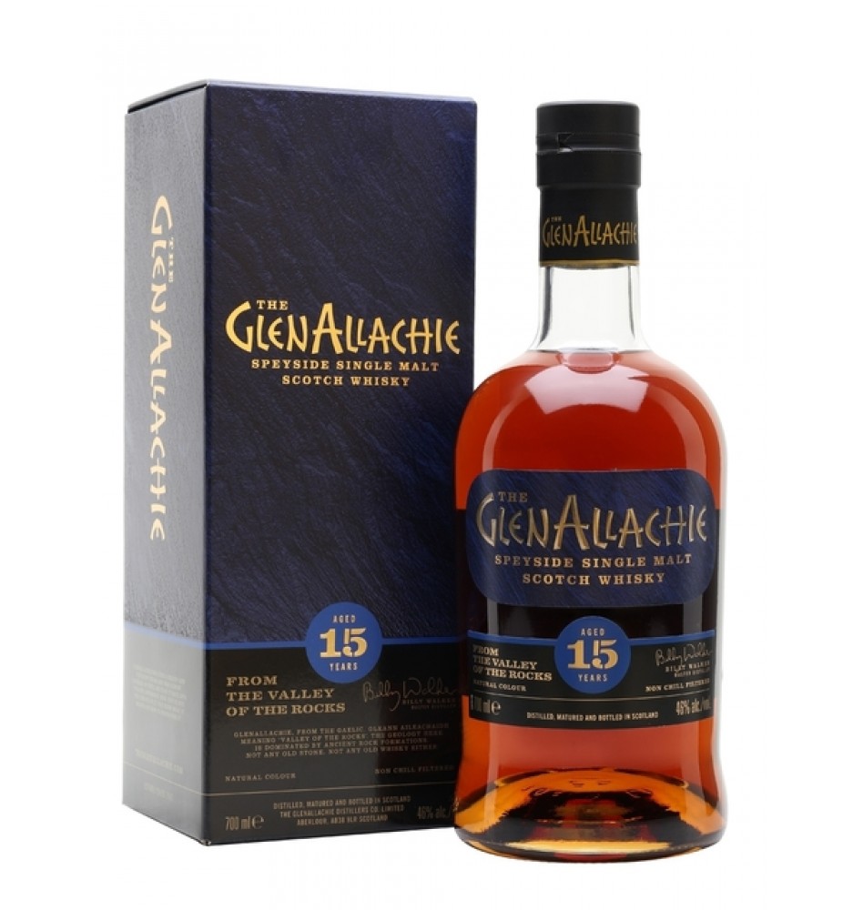GLENALLACHIE  15 YE SINGLE MALT 700CC