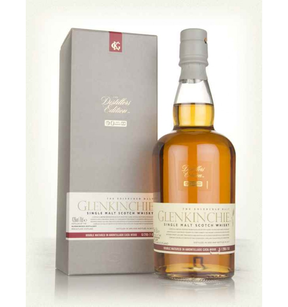 GLENKINCHIE SINGLE MALT WHISKY 12 AÑOS 750CC