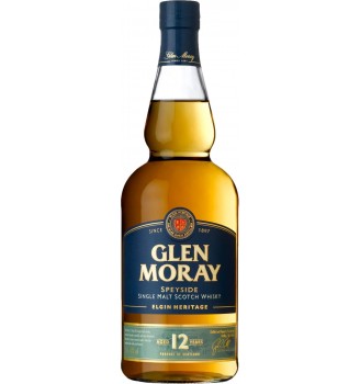GLEN MORAY HERITAGE 12 YE SINGLE MALT WHISKY 750CC