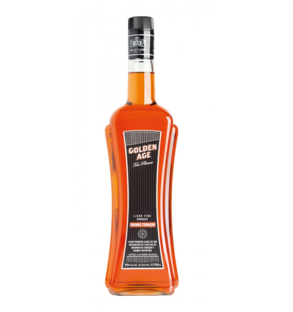 GOLDEN AGE ORANGE CURACAO LICOR 750CC GOLDEN AGE ORANGE CURACAO LICOR 750CC