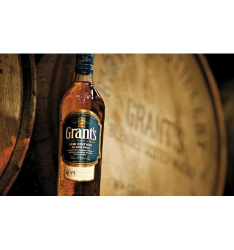 GRANTS CASK ALE  EDITION SCOTCH WHISKY 750CC