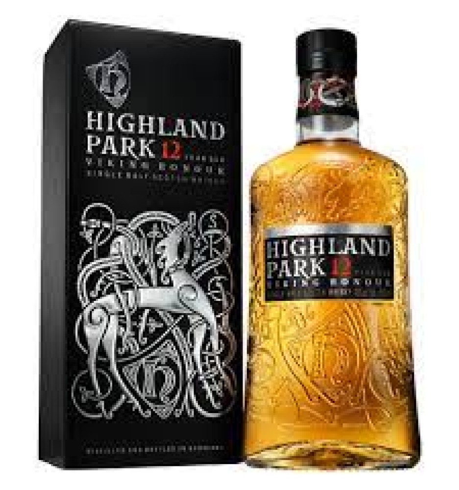 HIGHLAND PARK 12 YE SINGLE MALT  750CC