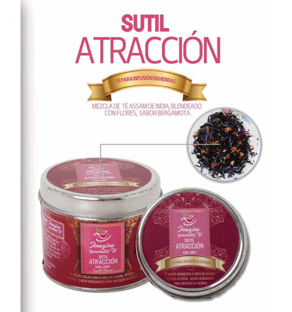 IMAGINA REINVENTAR TE SUTIL ATRACCION EARL GREY 50G