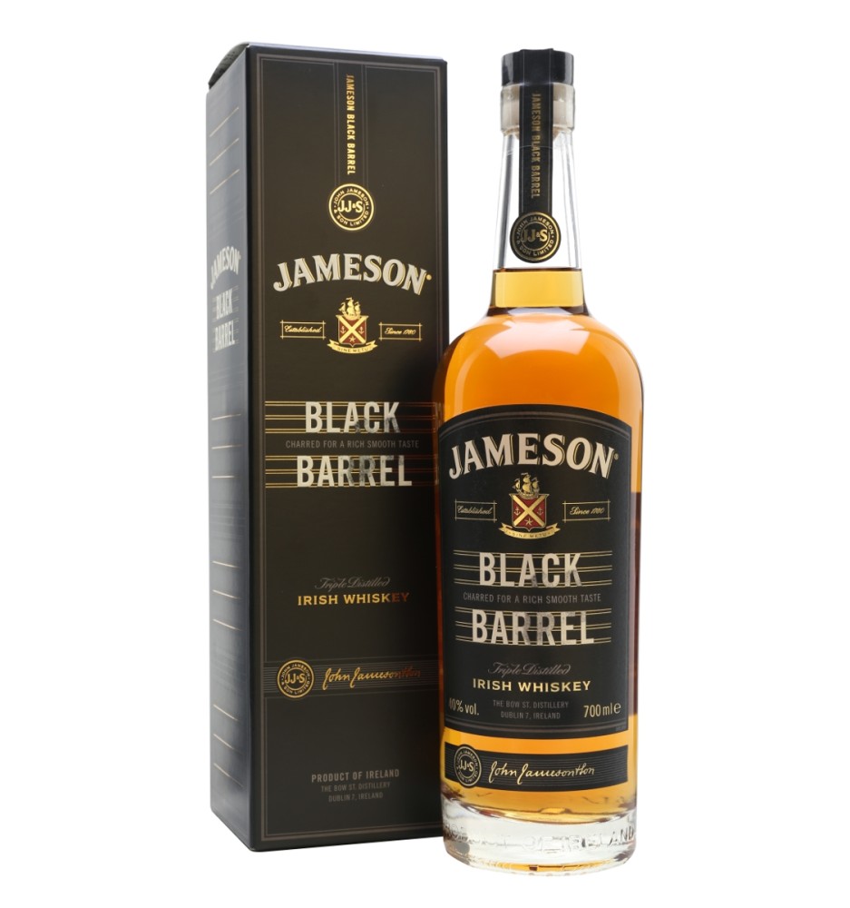 JAMESON BLACK BARREL IRISH WHISKEY 700CC