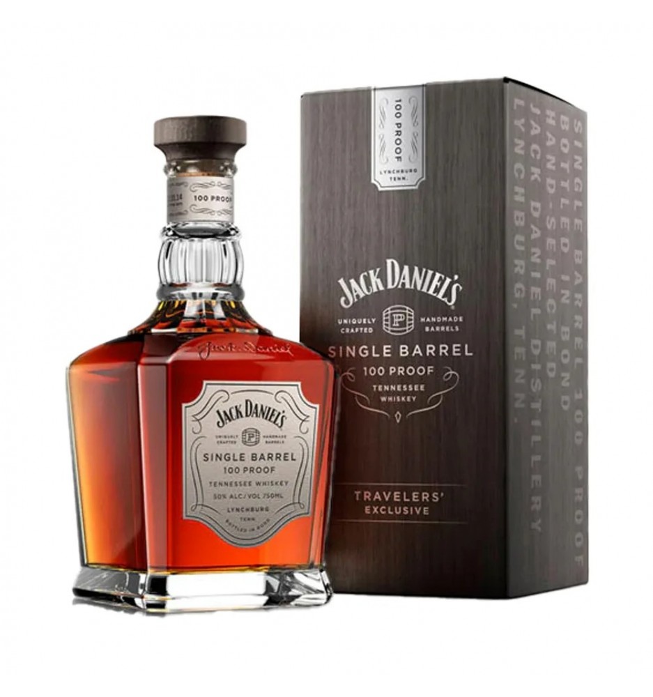 JACK DANIELS SINGLE BARREL 100 PROOF 50° ALC. 750CC