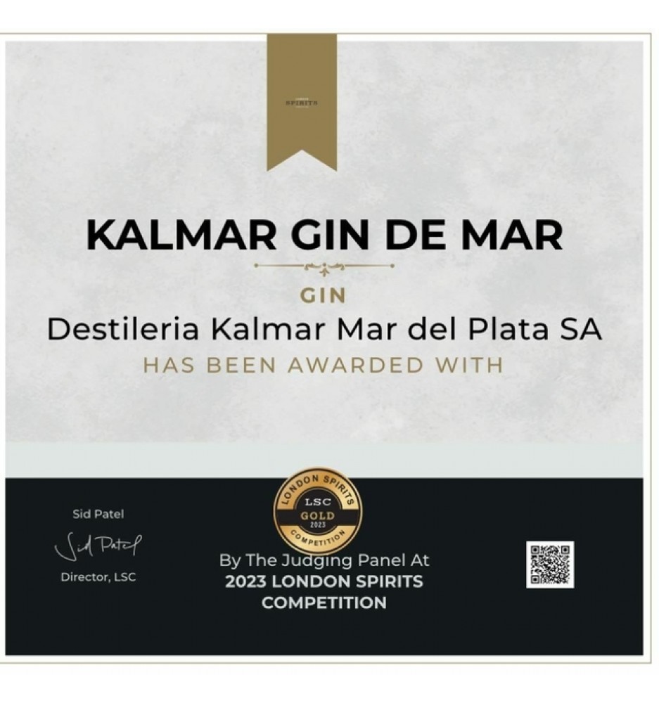 KALMAR GIN LONDON DRY 750CC