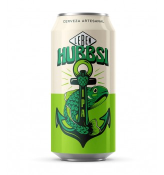 LEBEN HUBBSI IPA CERVEZA LATA 473CC