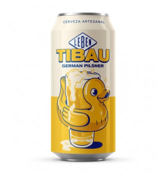 LEBEN TIBAU GERMAN  PILSNER LATA 473CC