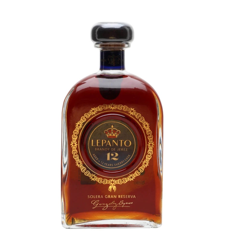LEPANTO SOLERA  GRAN RESERVA BRANDY DE JEREZ 12 AÑOS 700CC