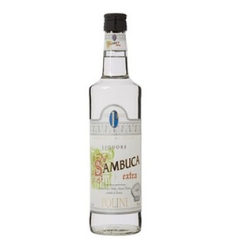 POLINI SAMBUCA EXTRA 38° VOL. ALC LICOR 700CC