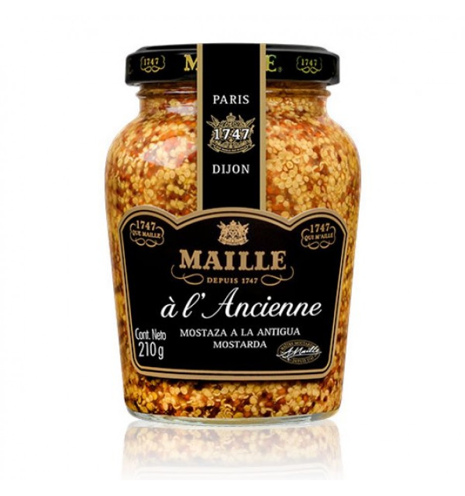 MAILLE ANCIENNE MOSTAZA 200 GRS