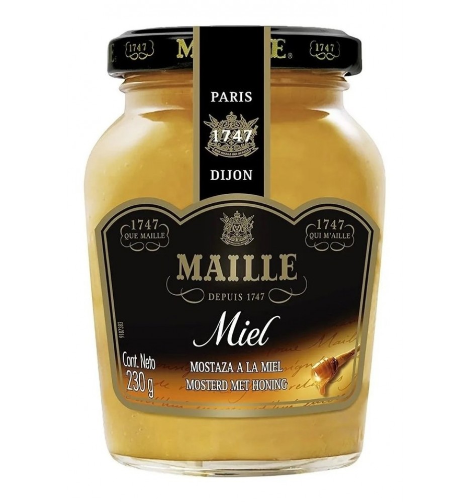 MAILLE MOSTAZA CON MIEL 200GRS