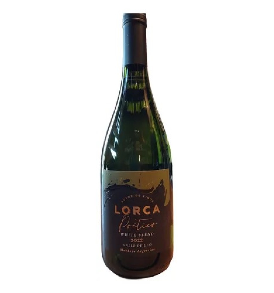 MAURICIO LORCA POETICO WHITE BLEND VIOGNIER-CHARDONNAY-SAUVIGNON BLANC 750 CC