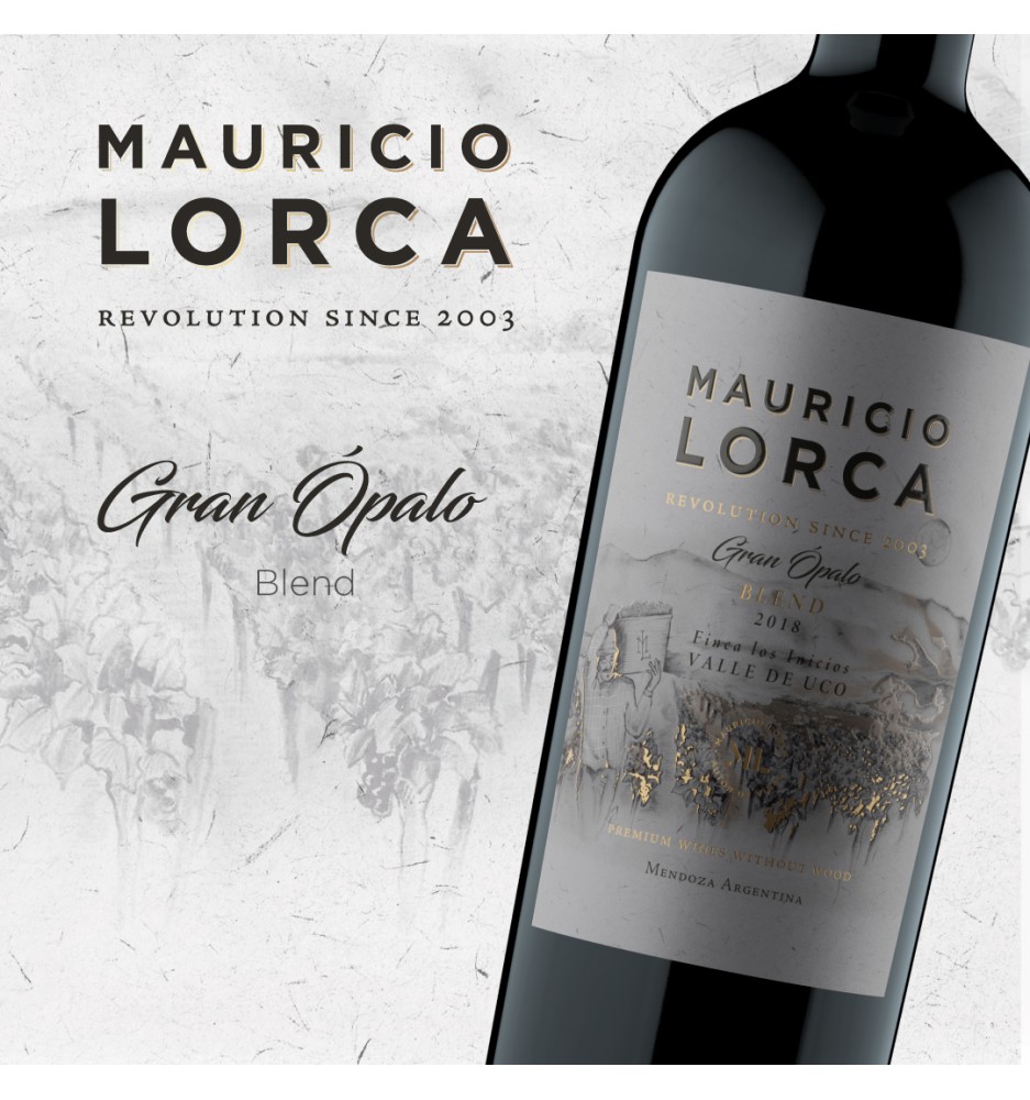 MAURICIO LORCA GRAN OPALO MALBEC- SAUVIGNON- FRANC-BONARDA 750CC