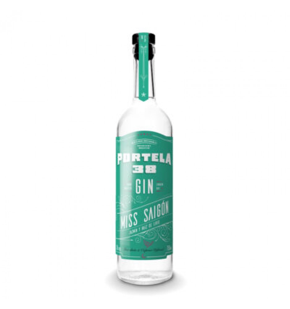 PORTELA 38 GIN SAIGON 750CC PORTELA 38 GIN SAIGON 750CC