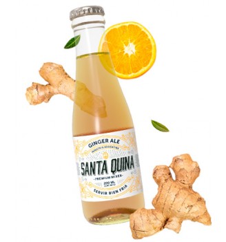 SANTA QUINA GINGER ALE BOTELLA DE VIDRIO 200CC