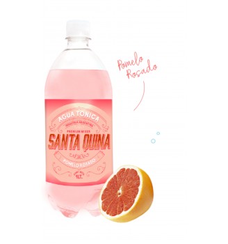 SANTA QUINA POMELO ROSADO BOTELLA PET 500CC