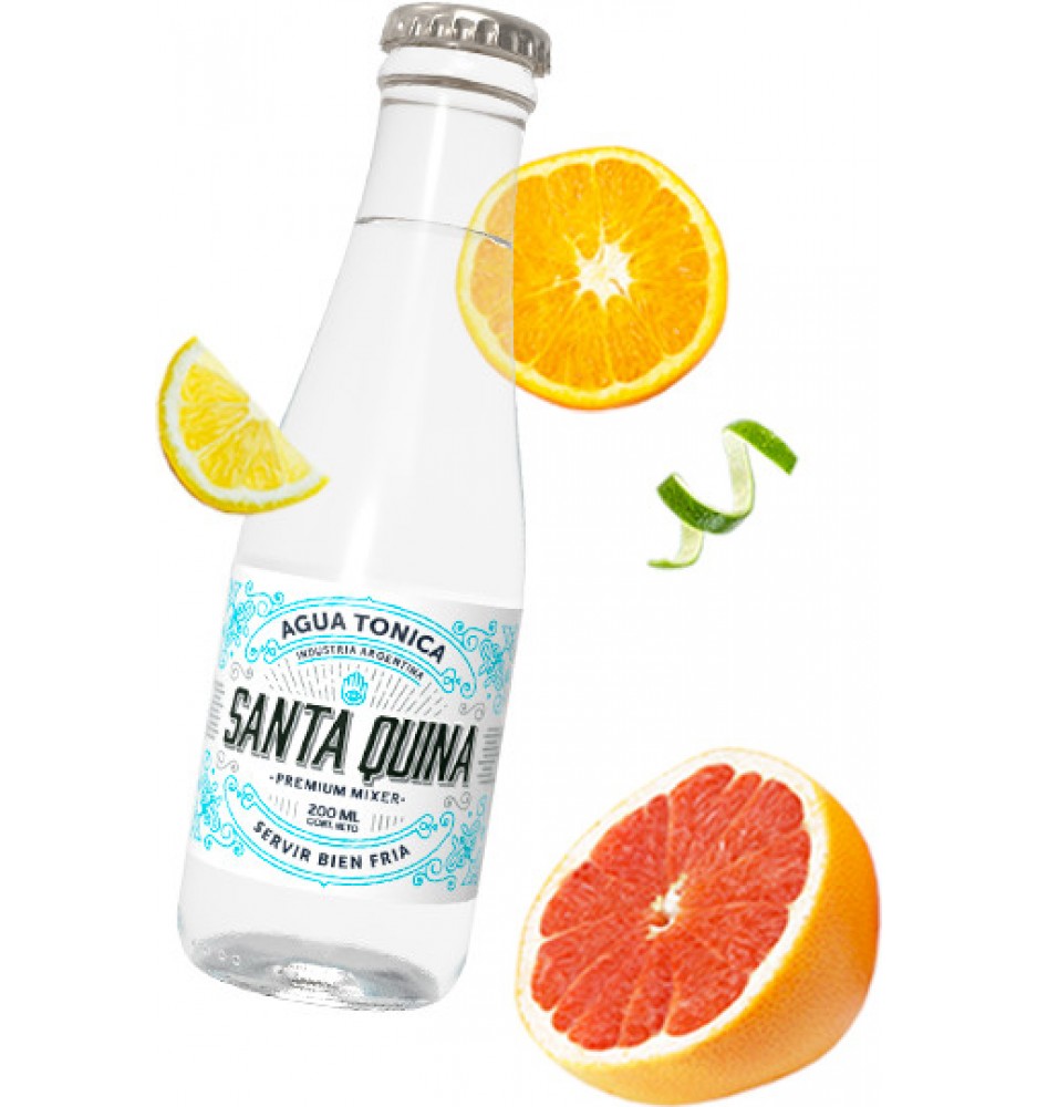 SANTA QUINA AGUA TONICA BOTELLA DE VIDRIO 200CC SANTA QUINA AGUA TONICA BOTELLA DE VIDRIO 200CC
