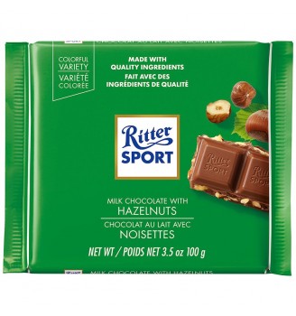 SUPER PROMO! RITTER SPORT CHOCOLATE CON ALMENDRAS 100GRS