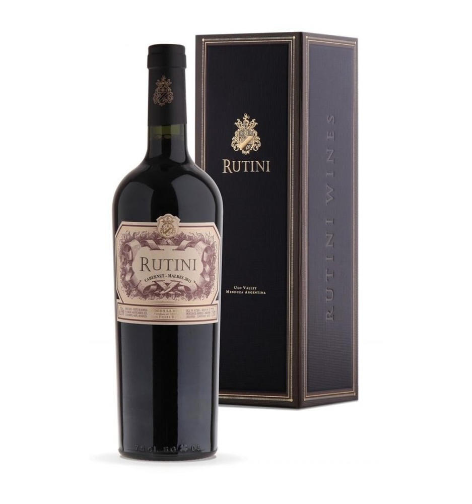 RUTINI COLECCION MALBEC ESTUCHE 750CC