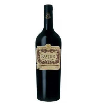 ESTUCHE SUPER PREMIUM  COLECCION RUTINI MALBEC CON DOS COPAS