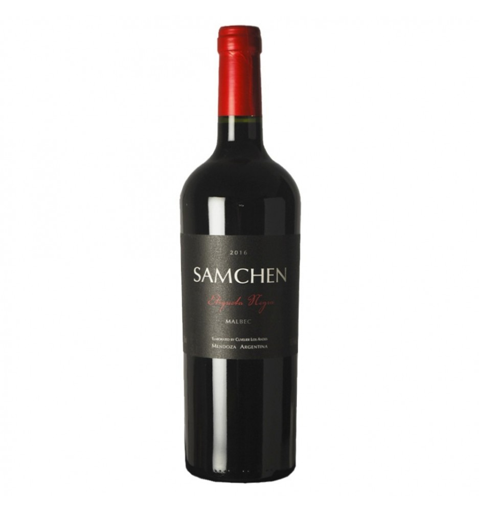 CUVELIER LOS ANDES SAMCHEN ETIQUETA NEGRA MALBEC 750CC