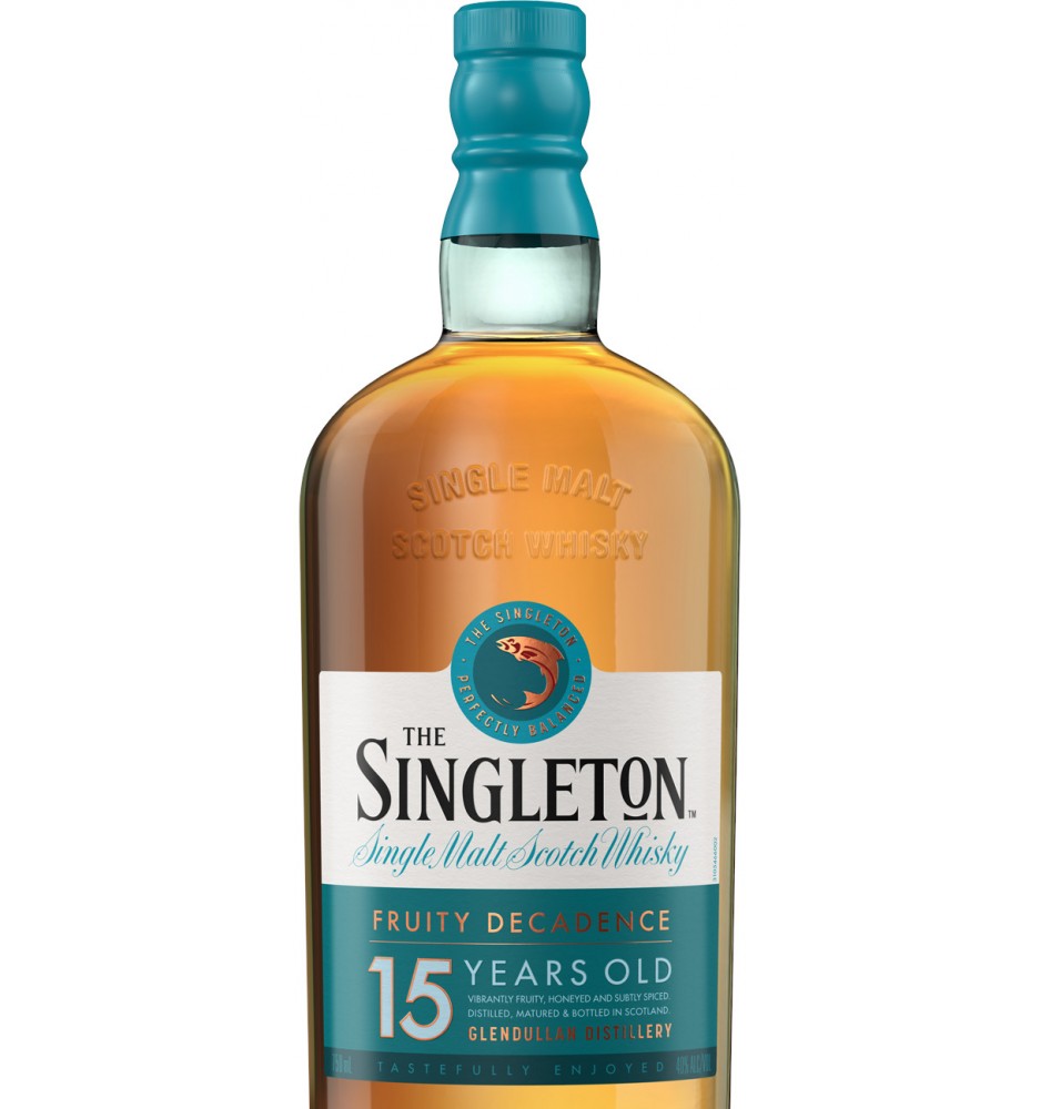 SINGLETON DUFFTOWN 15 AÑOS SINGLE MALT 750CC