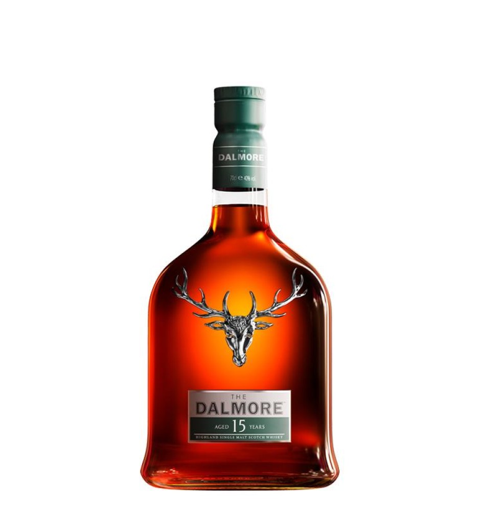 THE DALMORE 15 AÑOS SINGLE MALT HIGHLAND  40° ALC.  700CC