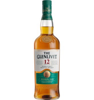 THE GLENLIVET 12 AÑOS SINGLE MALT  WHISKY 40° ALC. 700CC