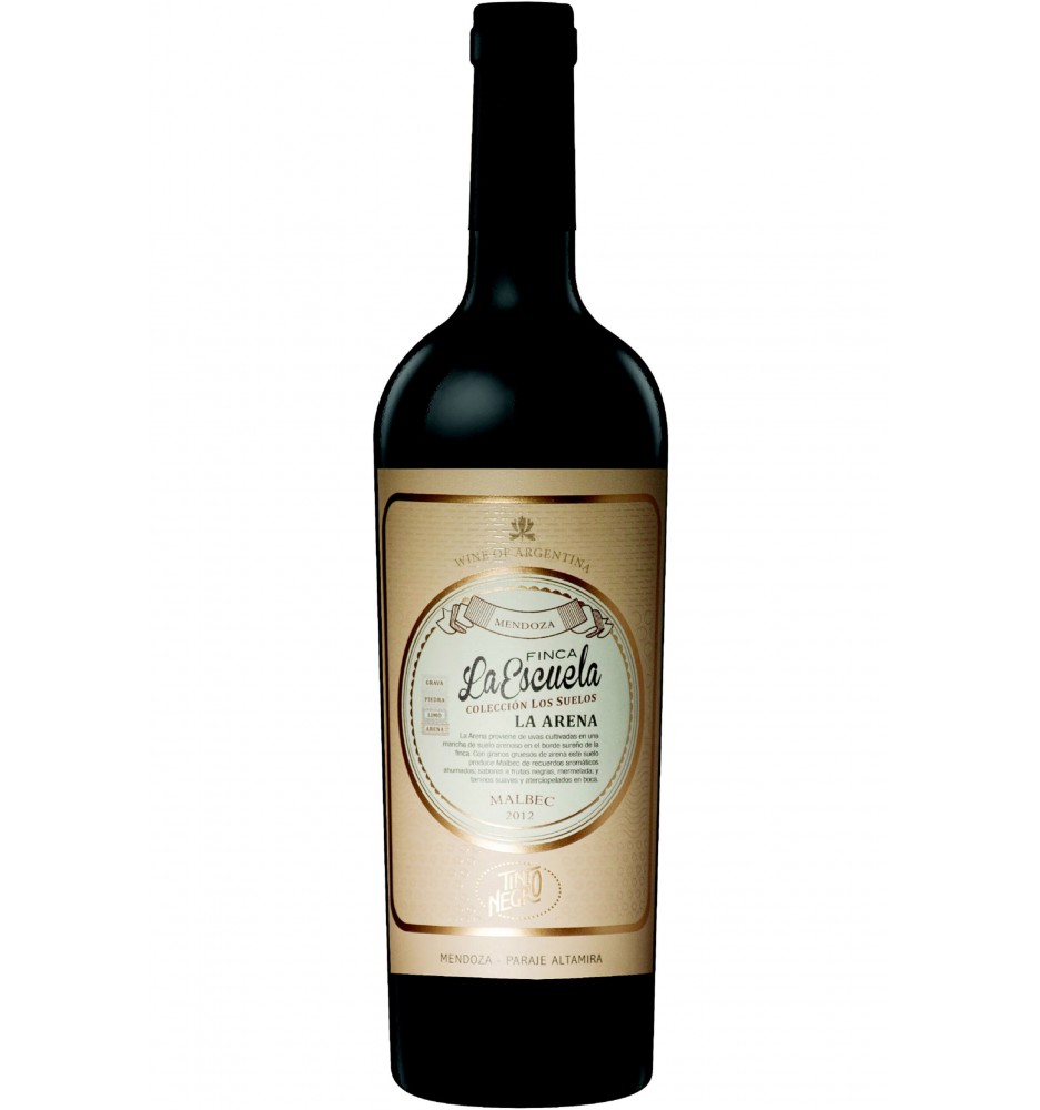 TINTO NEGRO FINCA LA ESCUELA LA ARENA  MALBEC 750CC