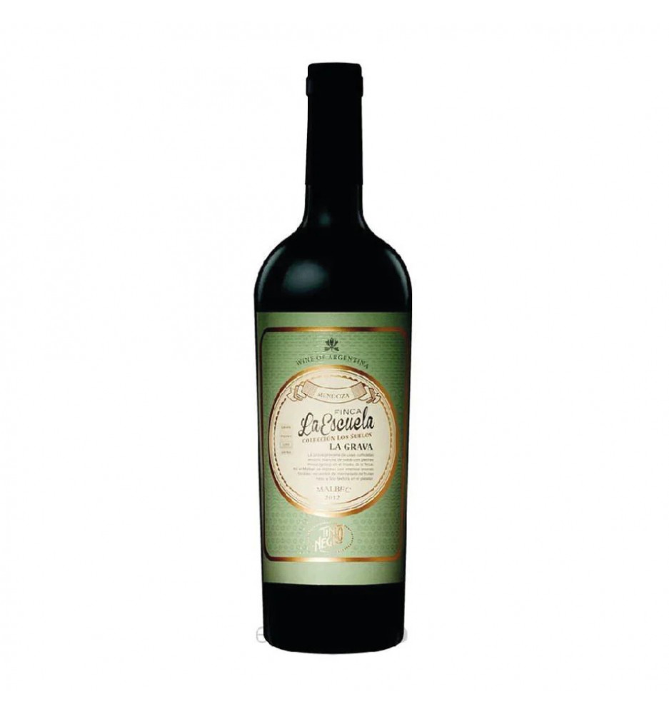 TINTO NEGRO FINCA LA ESCUELA LA GRAVA MALBEC 750CC